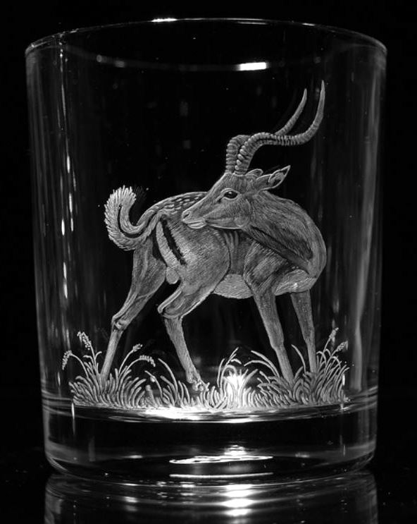 Wild African Animal Drink Glasses, Water Cup, Wine, Glassware